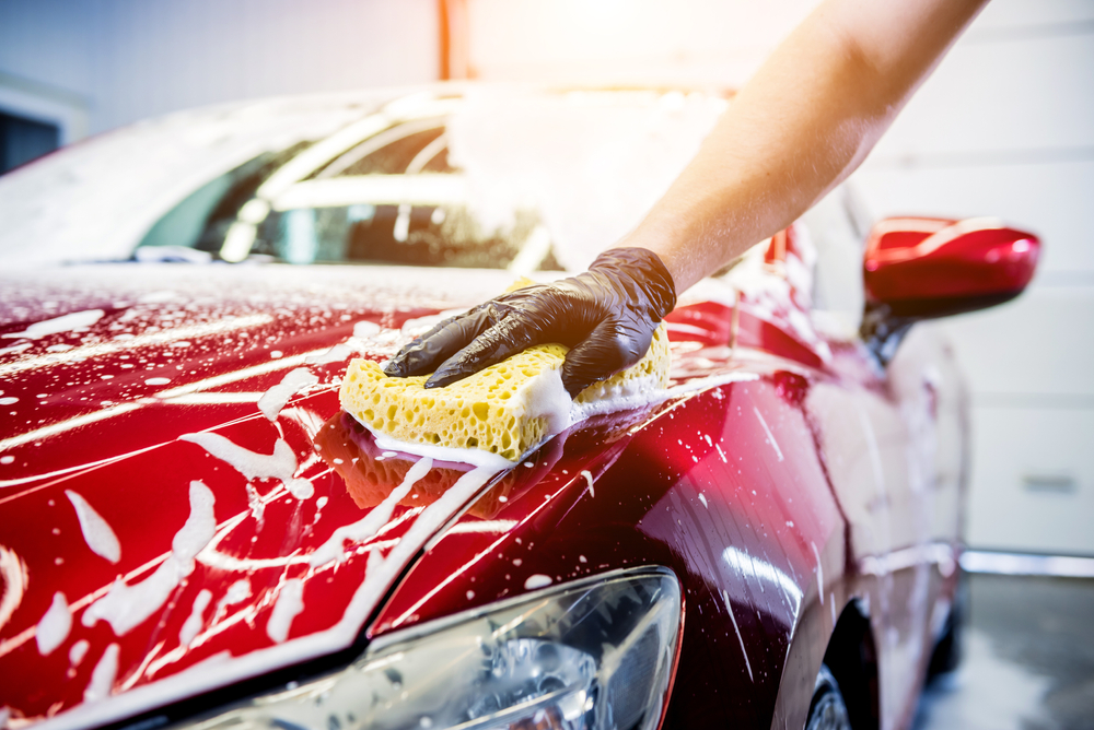 Umývání automobilu