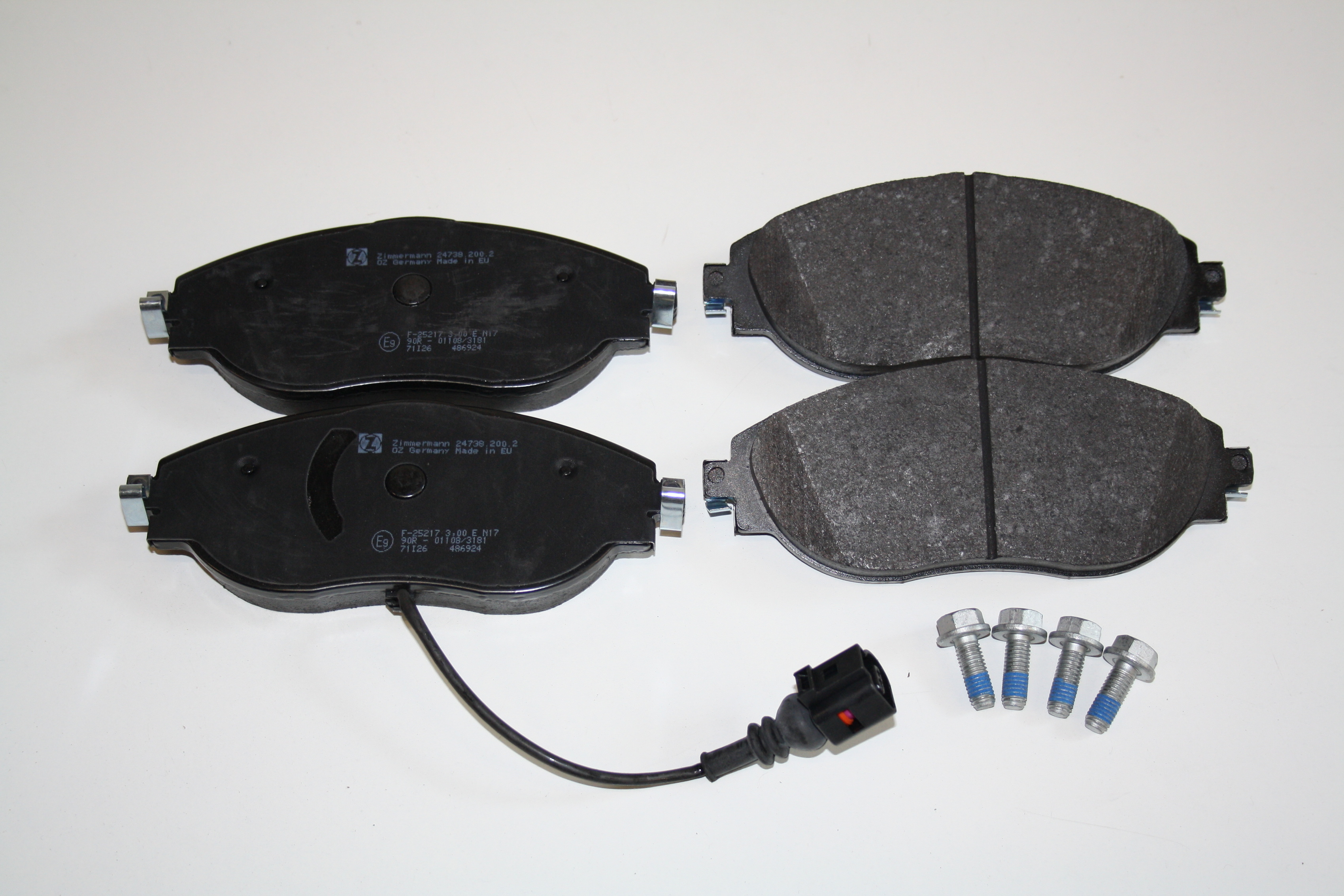 Brzdové destičky Zimmermann 8V0698151CZ