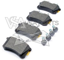 Brzdové destičky zadní