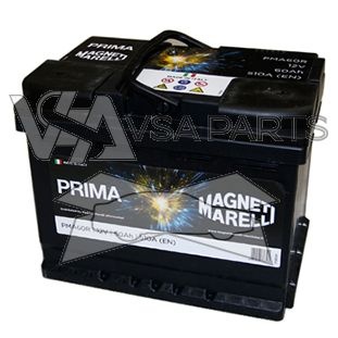 Autobaterie 12V 60Ah 510A - MAGNETI MARELLI PRIMA