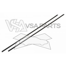 Guma stěrače 710mm černá 2ks