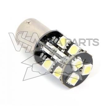 Žárovka 12V 19LED SMD Ba15S, bílá, 5W