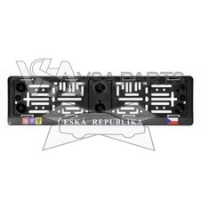 Podložka pod SPZ ČR - erby