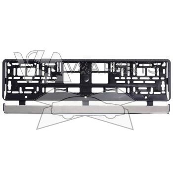 Podložka pod SPZ VIO chrom - black