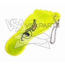 Reflexní přívěšek žlutý S.O.R. FOOT