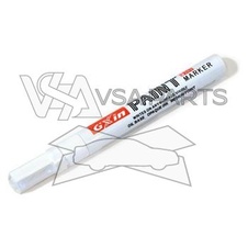 Popisovač pneu, bílý