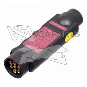 Tester zásuvky tažného zařízení 7 polů