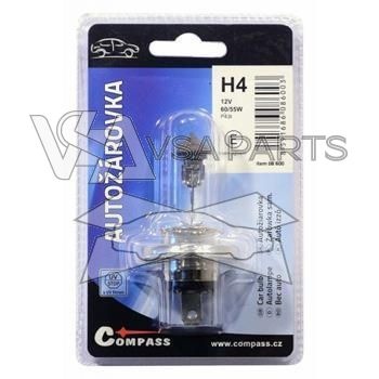 Žárovka  12V H4 60/55W P43t - Compass