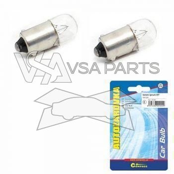 Žárovka 12V 4W Ba9s (2ks)