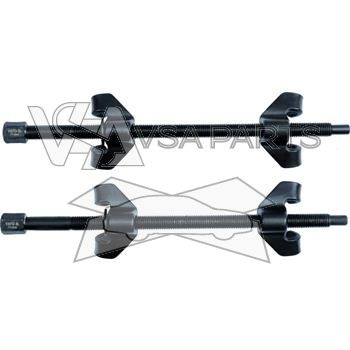 Stahovák pružin tlumičů automobilů 2 ks, 82x370 mm