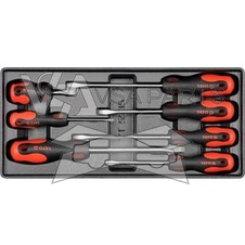 Vložka do zásuvky - šroubováky ploché 7 ks