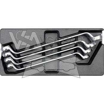 Vložka do zásuvky - klíče očkové ohnuté 4 ks