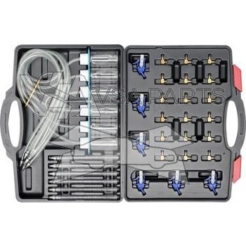 Sada na diagnostiku vstřikovačů 31 ks, průtoková