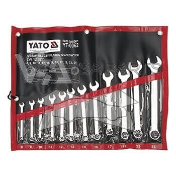 Sada klíčů očkoploché, 12 ks, 8 - 24 mm