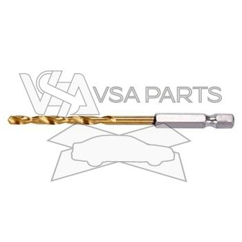 Vrták na kov 4,2 mm (Titan, HEX 1/4'')