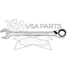 Klíč očkoplochý 15 mm ráčnový