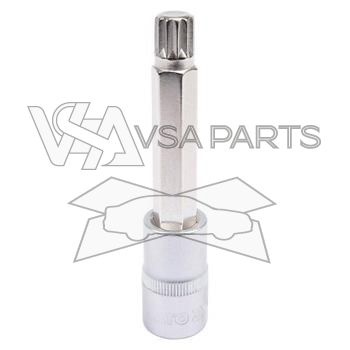 Bit 1/2'' M12 vícezubý, L=100 mm