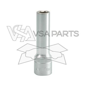 Nástavec 1/2'' 11 mm šestihranný, hluboký