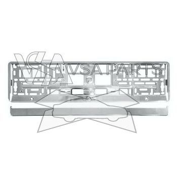 Podložka pod SPZ, chrom metallic