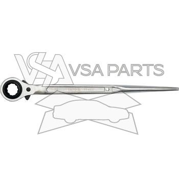 Klíč ráčnový průchozí, 19x22 mm, L=315 mm