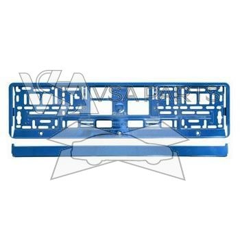 Podložka pod SPZ, blue metallic