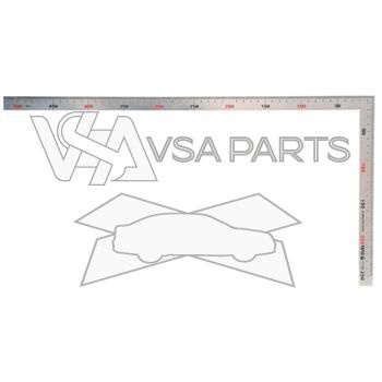 Úhelník truhlářský, 250x500 mm