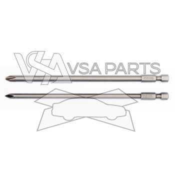 Sada bitů 1/4'' křížové PH1, PH2, L = 150 mm