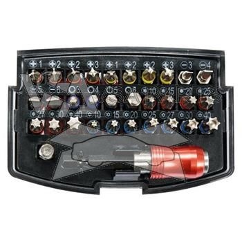 Sada bitů 1/4'', 32 ks