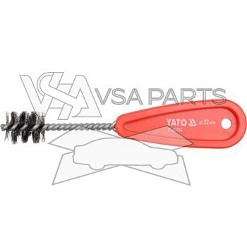 Kartáč drátěný ruční, 22 mm