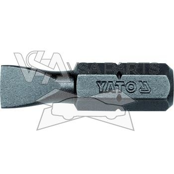 Bit 1/4'' plochý 6.5 mm (50 ks), L = 25 mm