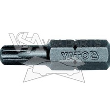 Bit 1/4'' TORX T27 s otvorem (50 ks), L = 25 mm