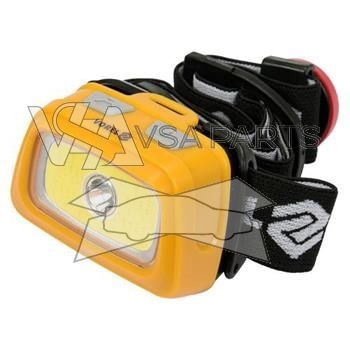 Svítilna čelová LED (1+1 LED, 5 režimů, 3x AAA)