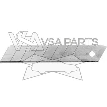 Ostří lomené náhradní (10 ks), 9 x 0,4 mm