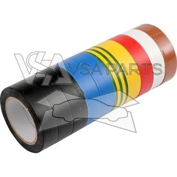 Páska izolační (10 ks), různé barvy