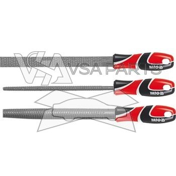 Sada pilníků na dřevo (rašplí), 3 ks, L = 250 mm, hrubost 45