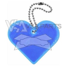 Reflexní přívěšek modrý