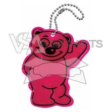 Reflexní přívěšek fialový