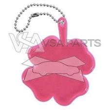 Reflexní přívěšek růžový