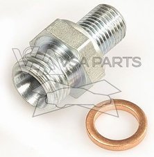 Hrdlo se závitem a těsněním