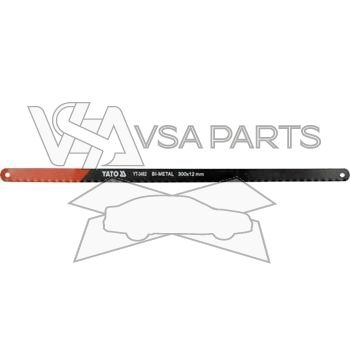 List pilový na železo, 300 x 12 mm