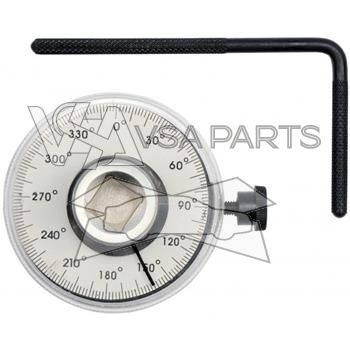 Úhloměr k utahování šroubů