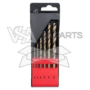 Sada vrtáků na kov 6 ks