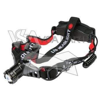 Svítilna čelová LED (1 LED, 3 režimy, 3x AAA)