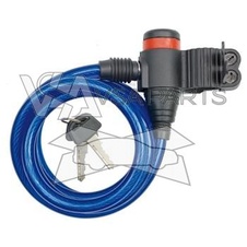 Zámek na kolo s držákem, 120 cm, 2 x klíč