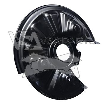 Plech krycí kotoučové brzdy zadní levý 3Q0615611B Originál