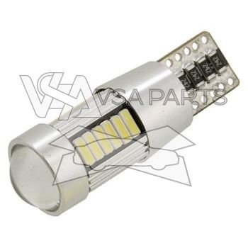 Žárovka 12V 27LED SMD T10 (2ks),  bílá, 5W