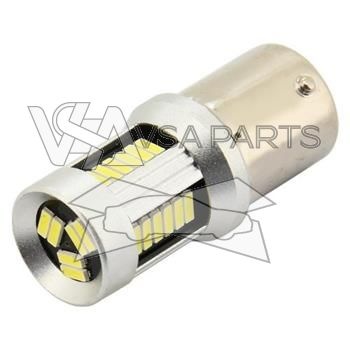 Žárovka 12V 30LED SMD Ba15s, bílá, 5W