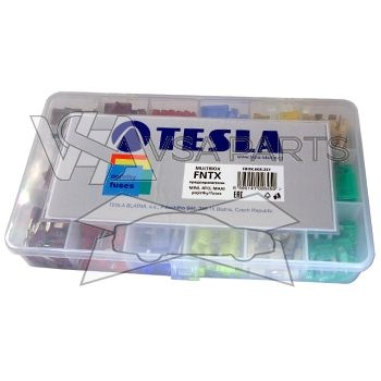 Pojistky ploché - box (257 ks)