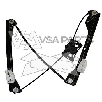 Spouštěč skla přední levý bez motorku Fabia III 6V0837461C-originál