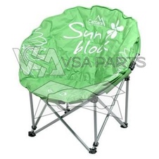 Židle skládací FLOWERS, zelená